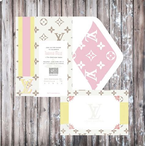 louis vuitton invitations